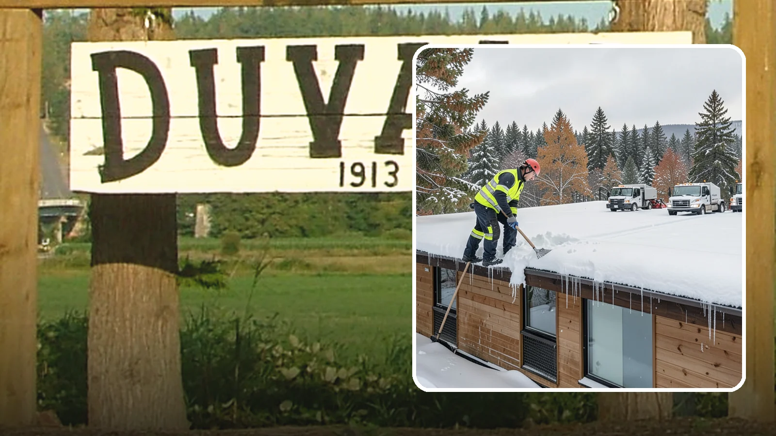 Commercial Roof Snow Removal in Duvall, King County, WA - We manage snow load on large commercial roofs to keep buildings safe and operations running.