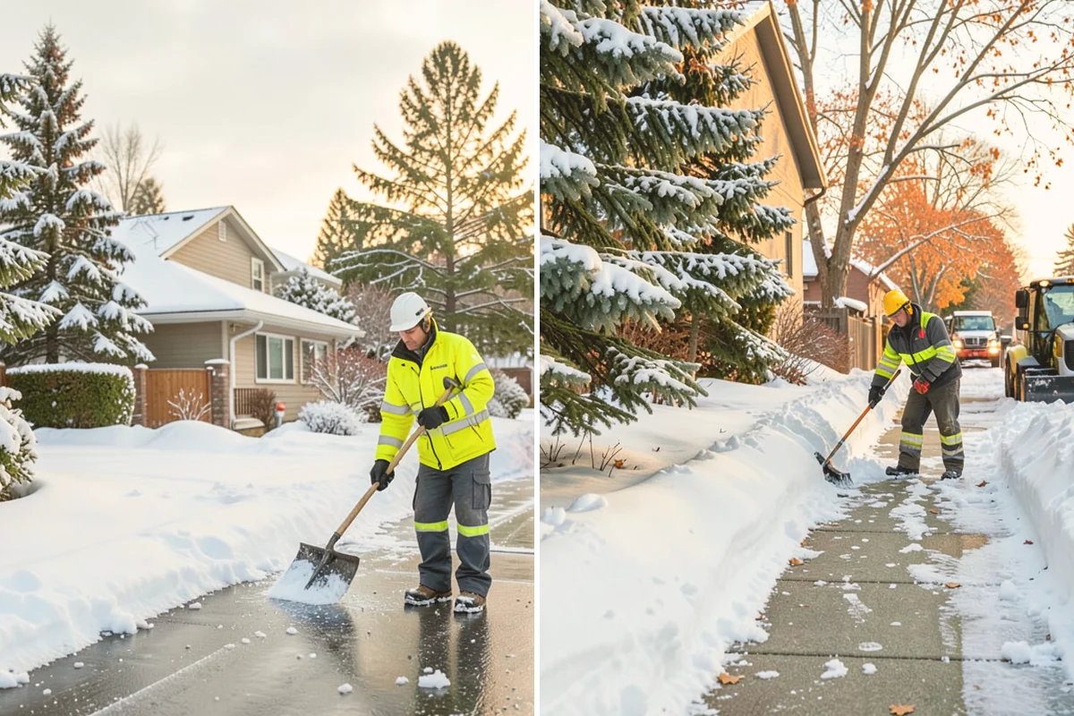 Commercial Roof Snow Removal in Edmonds, Snohomish County, WA - Survey the roof, equipment, and drains