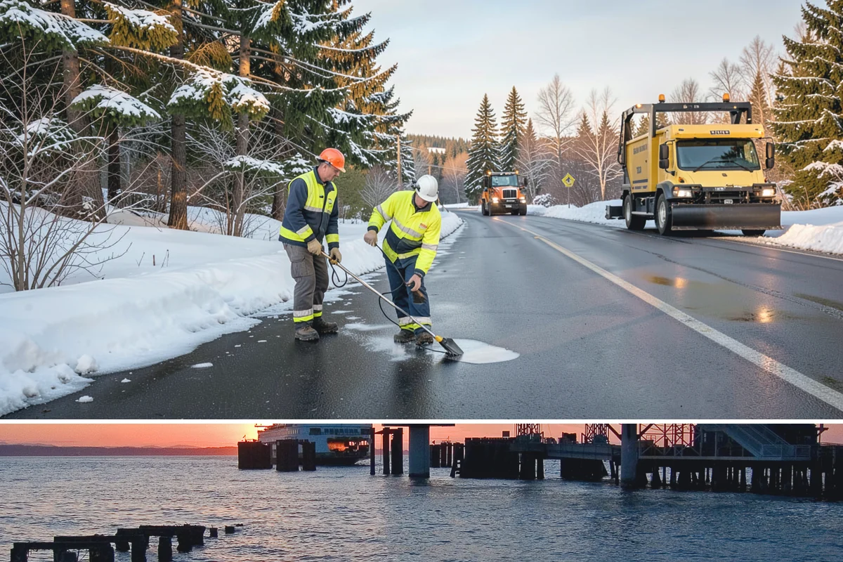 Commercial Roof Snow Removal in Edmonds, Snohomish County, WA - Commercial roof snow removal is critical through sustained lowland snow and rain-on-snow events that threaten wide flat...