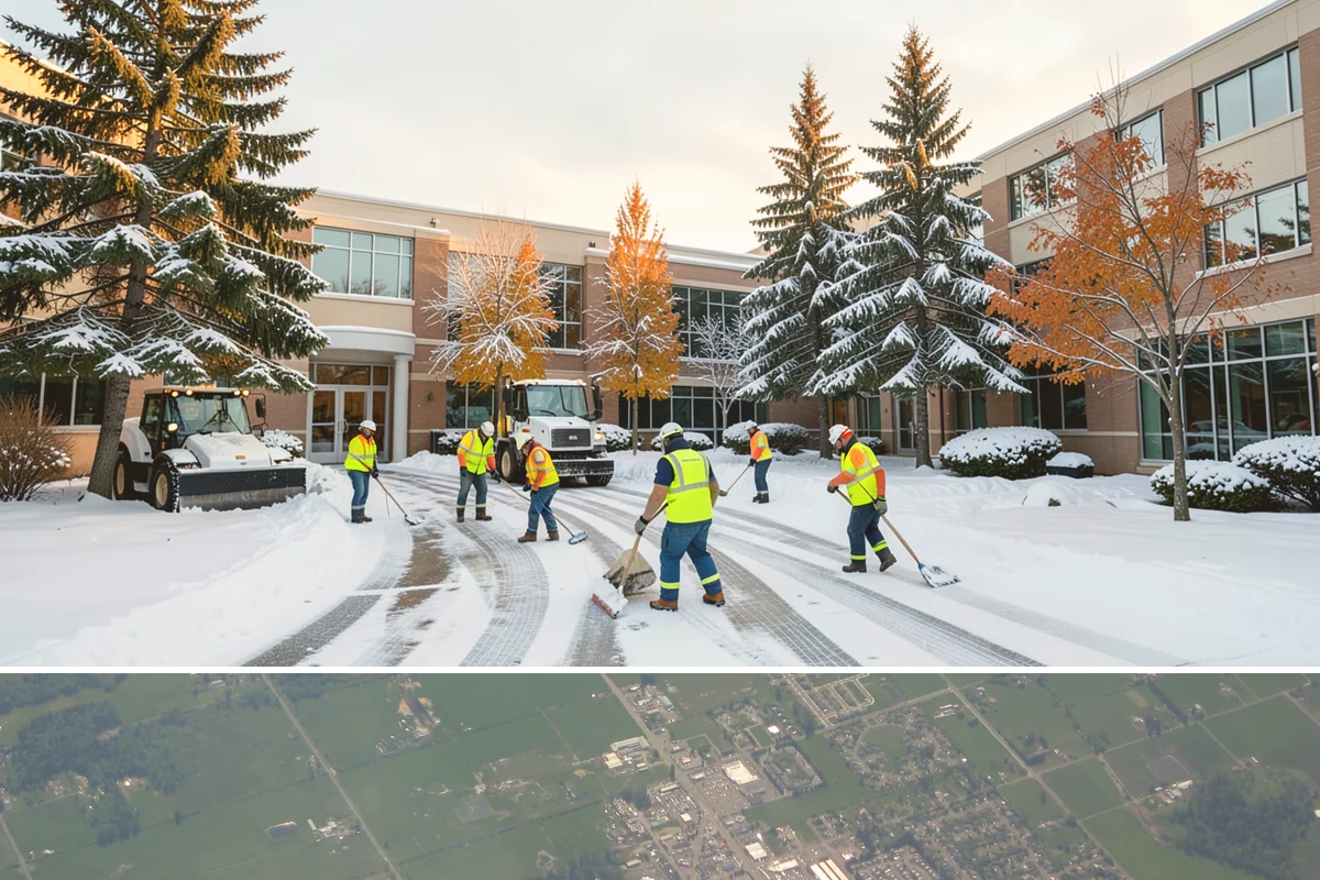 Commercial Roof Snow Removal in Enumclaw, King County, WA - Commercial roof snow removal is critical through sustained lowland snow and rain-on-snow events that threaten wide flat...