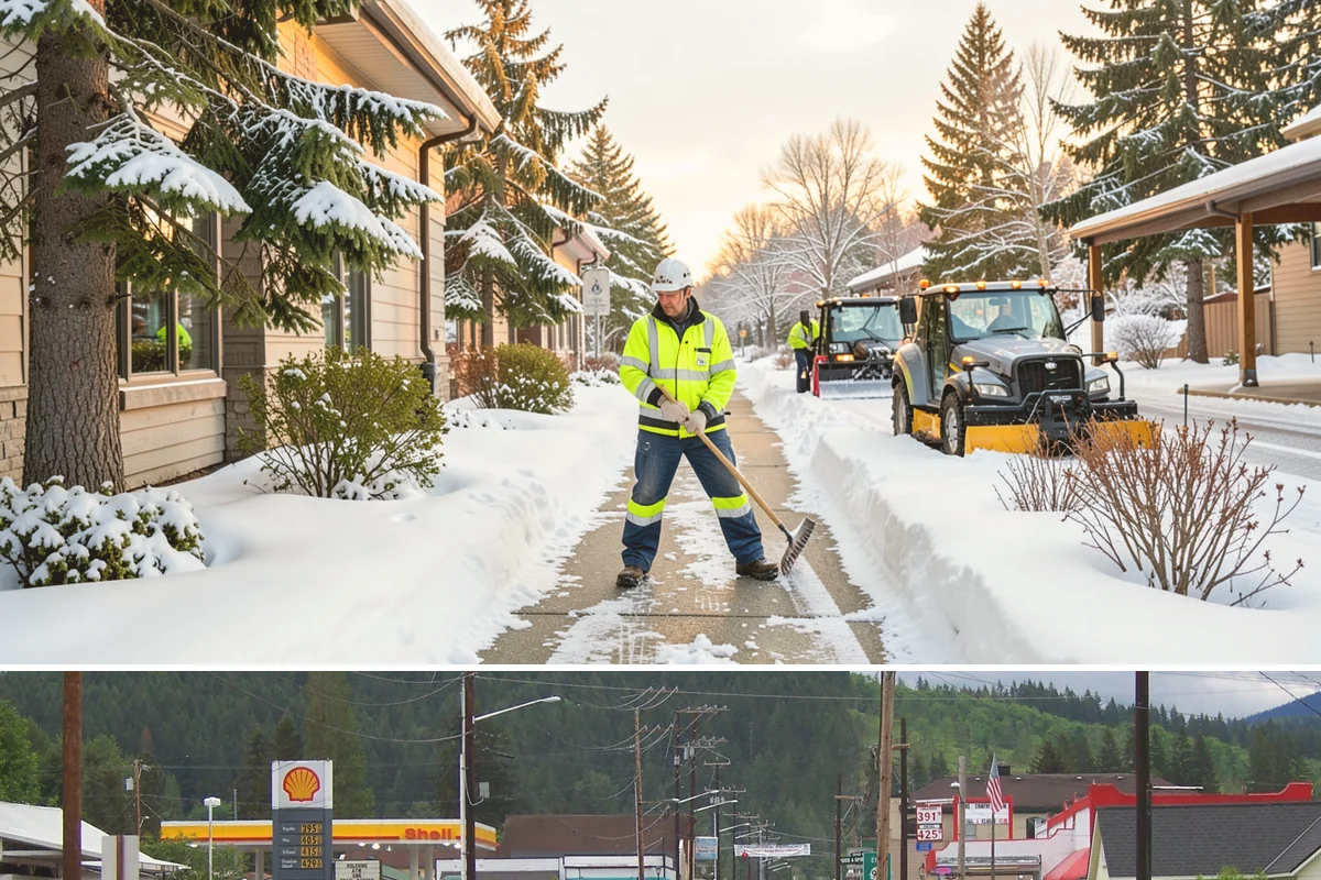 Commercial Roof Snow Removal in Granite Falls, Snohomish County, WA - Commercial roof snow removal is critical through sustained lowland snow and rain-on-snow events that threaten wide flat...