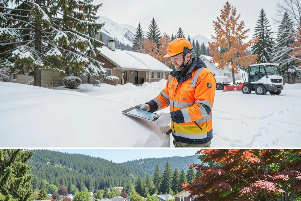 Commercial Roof Snow Removal in Index, Snohomish County, WA - Commercial roof snow removal is critical through sustained lowland snow and rain-on-snow events that threaten wide flat...