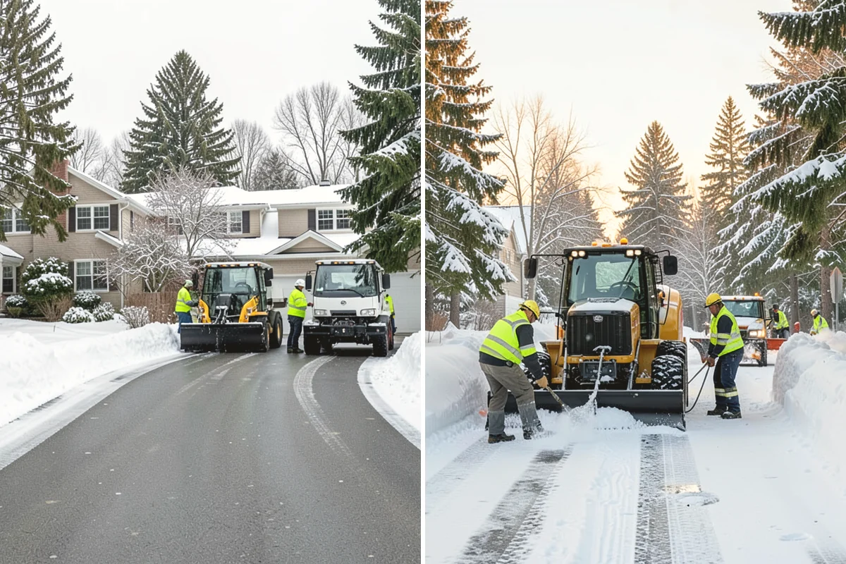 Commercial Roof Snow Removal in Issaquah, King County, WA - Survey the roof, equipment, and drains