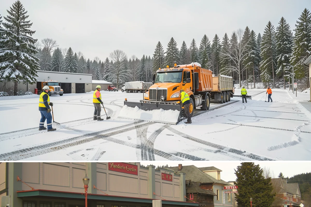 Commercial Roof Snow Removal in Issaquah, King County, WA - Commercial roof snow removal is critical through sustained lowland snow and rain-on-snow events that threaten wide flat...