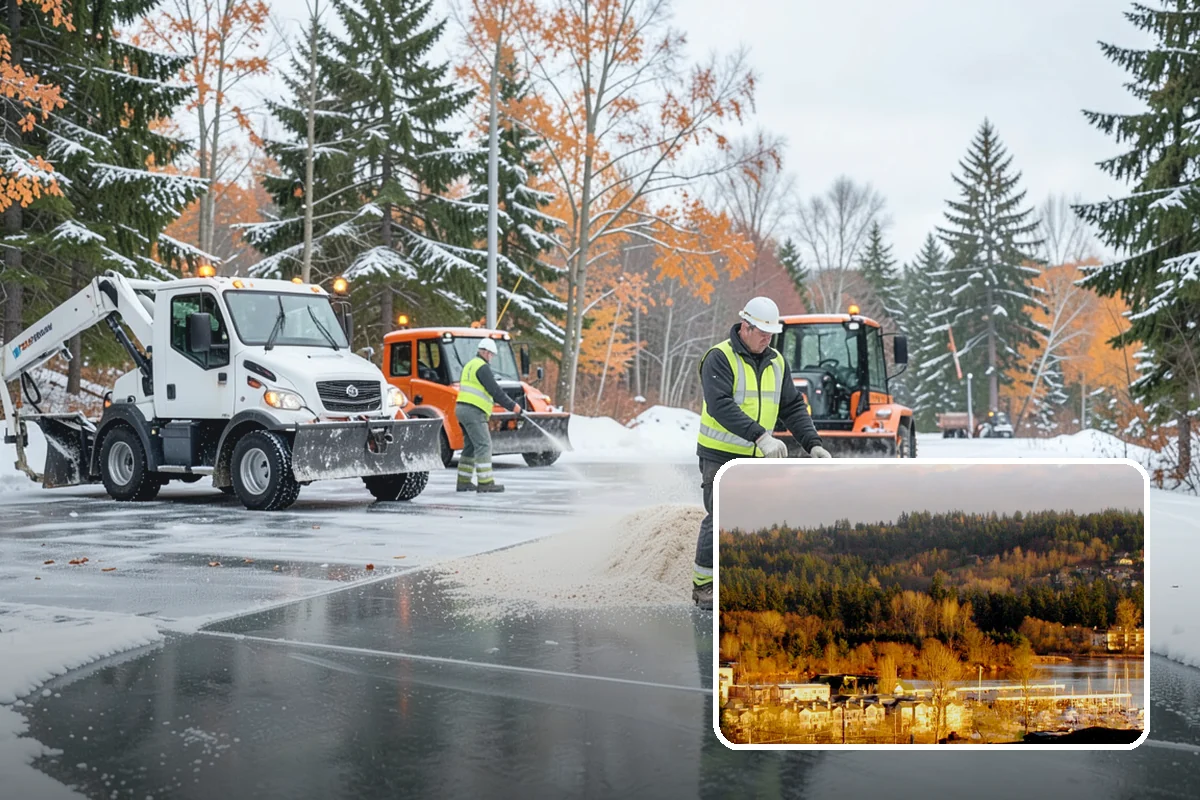 Commercial Roof Snow Removal in Kenmore, King County, WA - Keeps large roofs under safe structural load limits