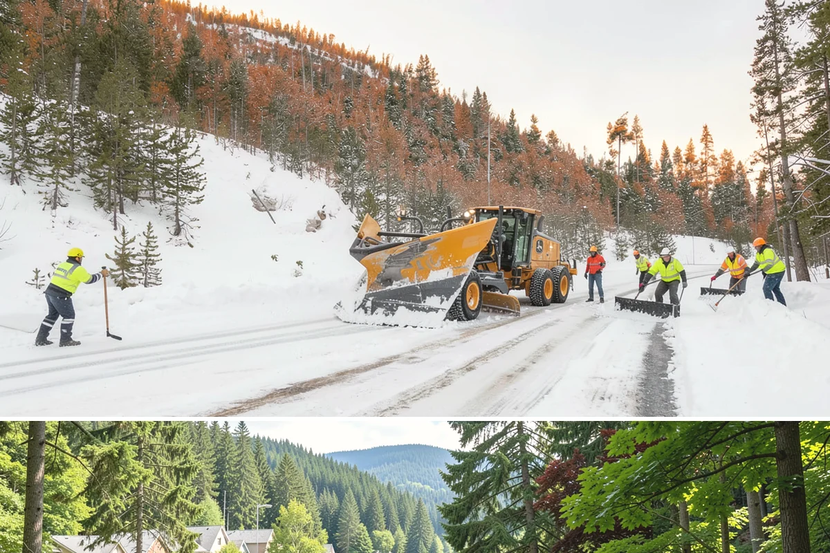 Commercial Roof Snow Removal in Lake Forest Park, King County, WA - Commercial roof snow removal is critical through sustained lowland snow and rain-on-snow events that threaten wide flat...