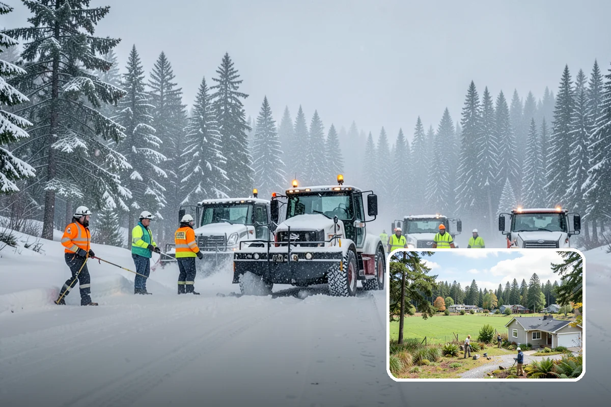 Commercial Roof Snow Removal in Lyman, Skagit County, WA - Keeps large roofs under safe structural load limits