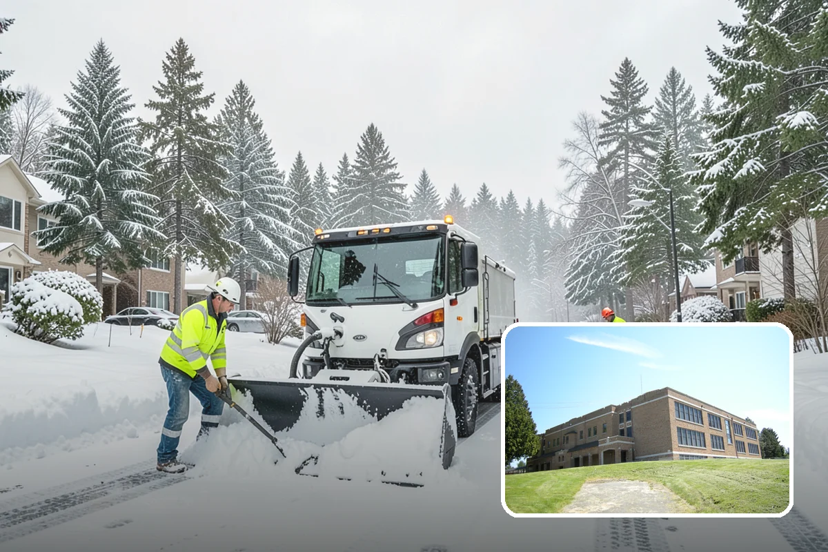 Commercial Roof Snow Removal in Maple Valley, King County, WA - Keeps large roofs under safe structural load limits