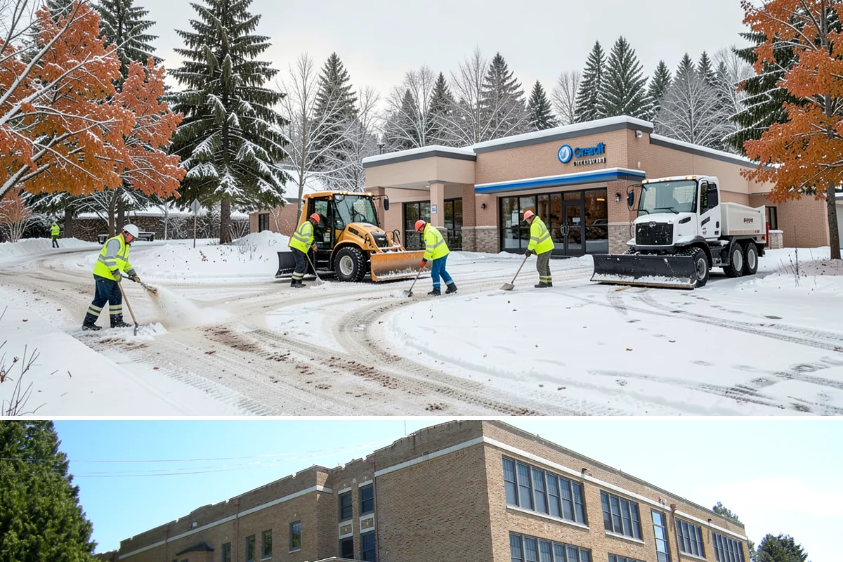 Commercial Roof Snow Removal in Maple Valley, King County, WA - Commercial roof snow removal is critical through sustained lowland snow and rain-on-snow events that threaten wide flat...
