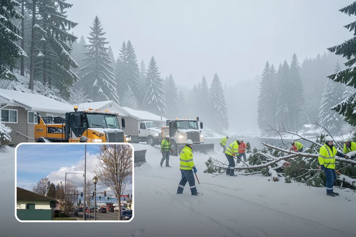 Commercial Roof Snow Removal in Marysville, Snohomish County, WA - Keeps large roofs under safe structural load limits
