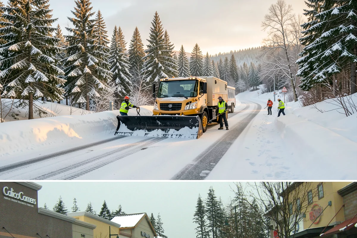Commercial Roof Snow Removal in Mill Creek, Snohomish County, WA - Commercial roof snow removal is critical through sustained lowland snow and rain-on-snow events that threaten wide flat...
