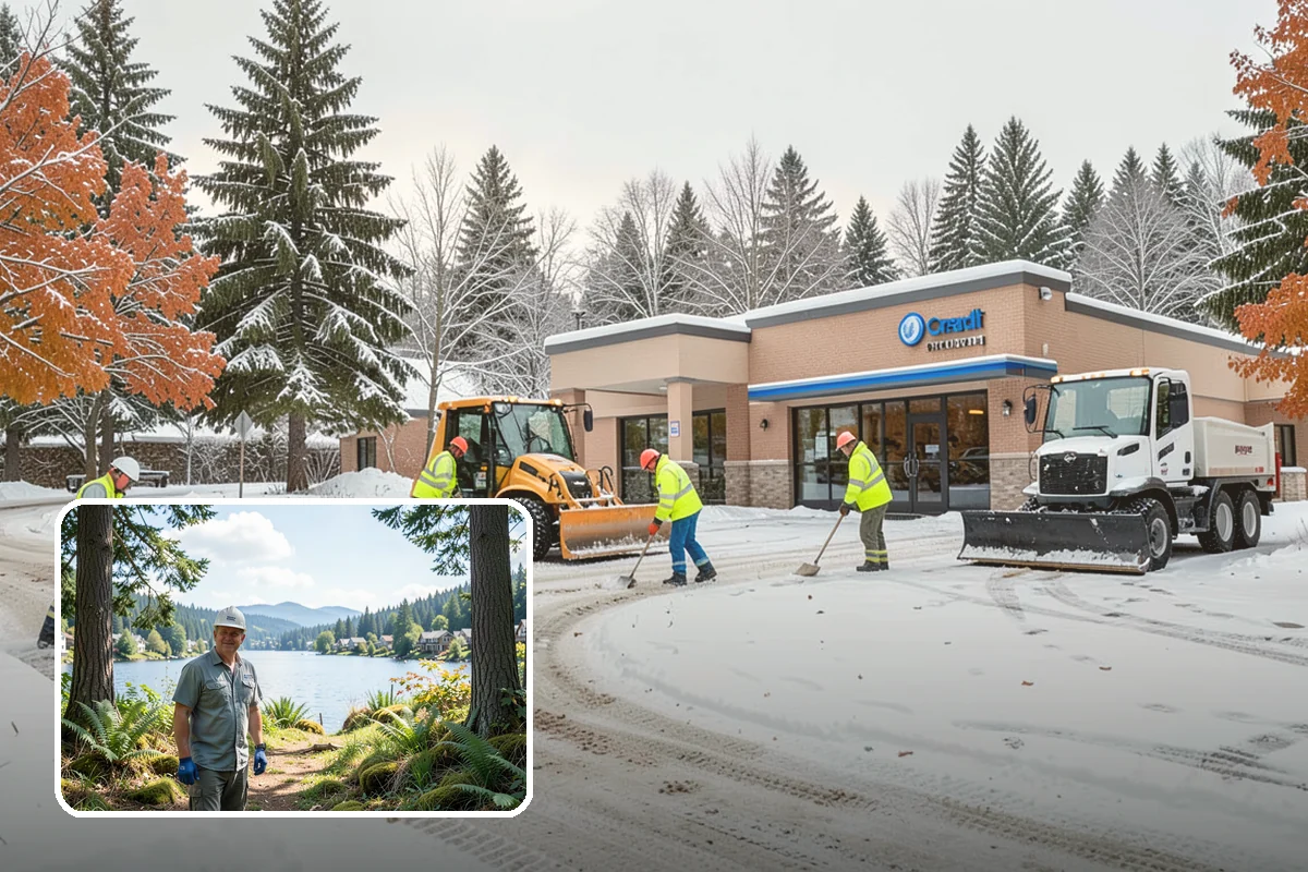 Commercial Roof Snow Removal in Milton, King County, WA - Keeps large roofs under safe structural load limits