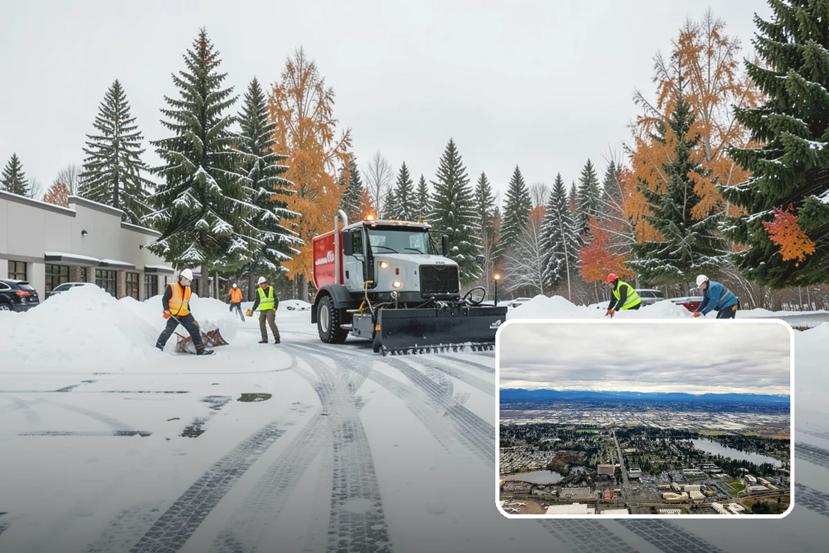 Commercial Roof Snow Removal in SeaTac, King County, WA - Keeps large roofs under safe structural load limits