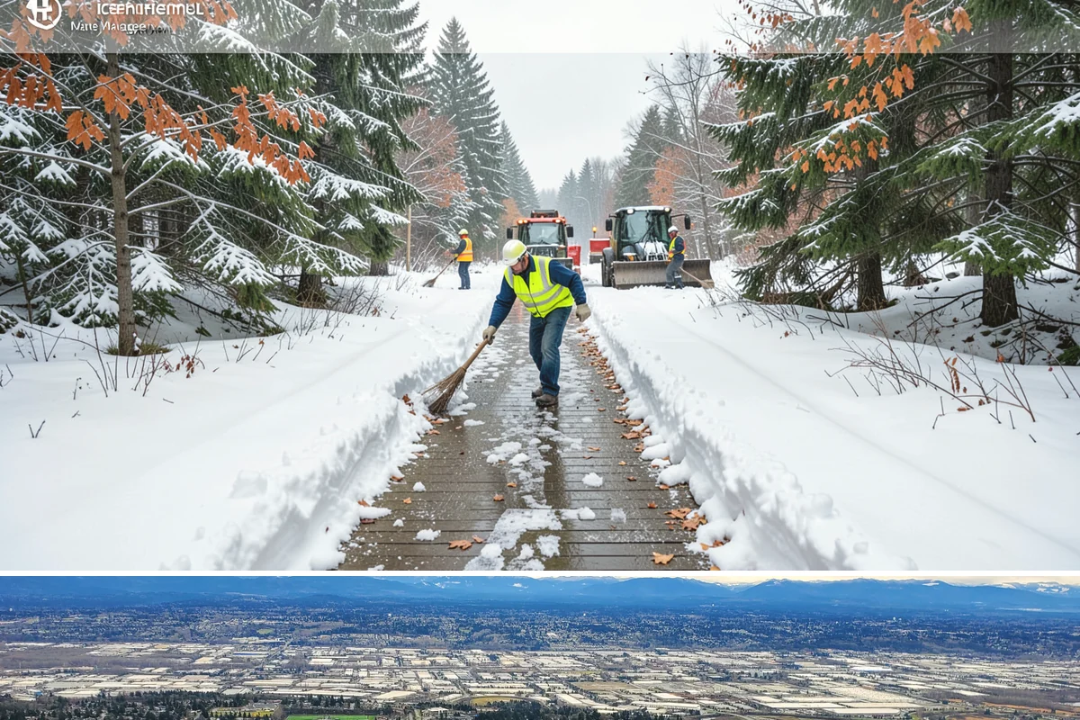 Commercial Roof Snow Removal in SeaTac, King County, WA - Commercial roof snow removal is critical through sustained lowland snow and rain-on-snow events that threaten wide flat...
