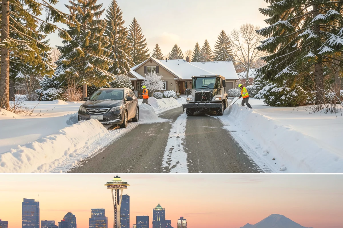 Commercial Roof Snow Removal in Seattle, King County, WA - Commercial roof snow removal is critical through sustained lowland snow and rain-on-snow events that threaten wide flat...