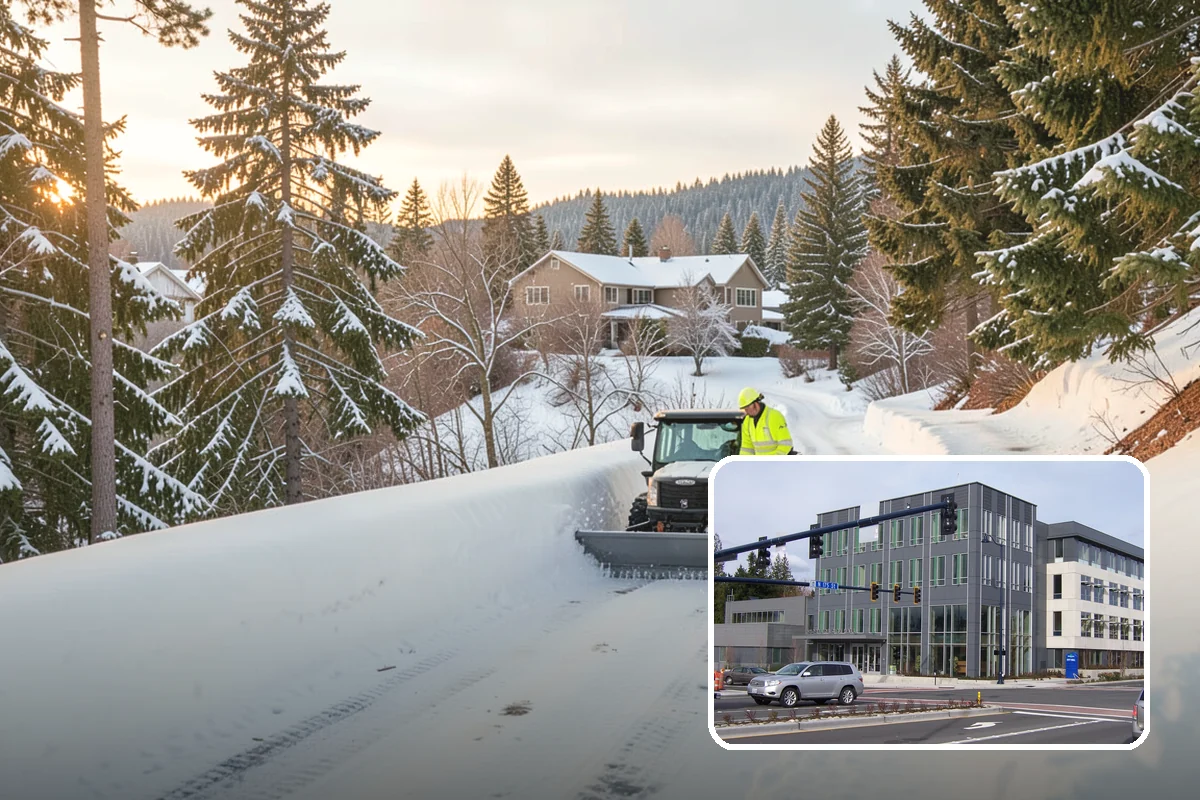 Commercial Roof Snow Removal in Shoreline, King County, WA - Keeps large roofs under safe structural load limits