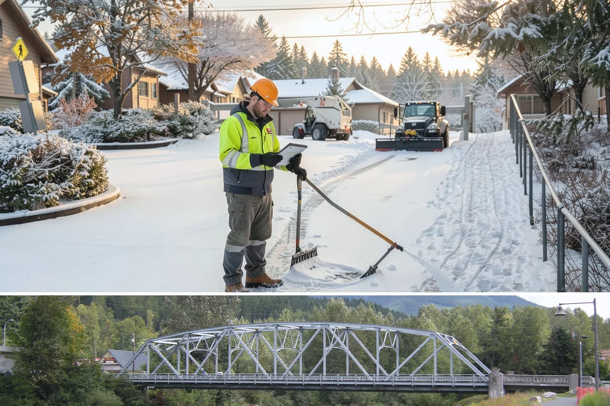 Commercial Roof Snow Removal in Skykomish, King County, WA - Commercial roof snow removal is critical through sustained lowland snow and rain-on-snow events that threaten wide flat...