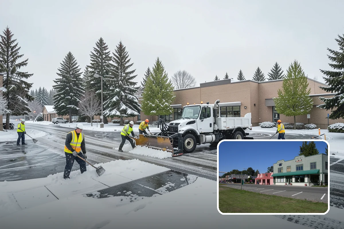 Commercial Roof Snow Removal in Snoqualmie, King County, WA - Keeps large roofs under safe structural load limits