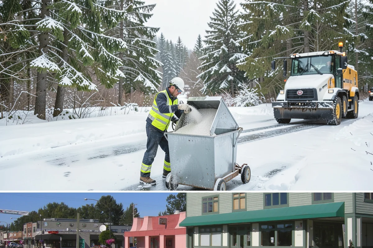 Commercial Roof Snow Removal in Snoqualmie, King County, WA - Commercial roof snow removal is critical through sustained lowland snow and rain-on-snow events that threaten wide flat...