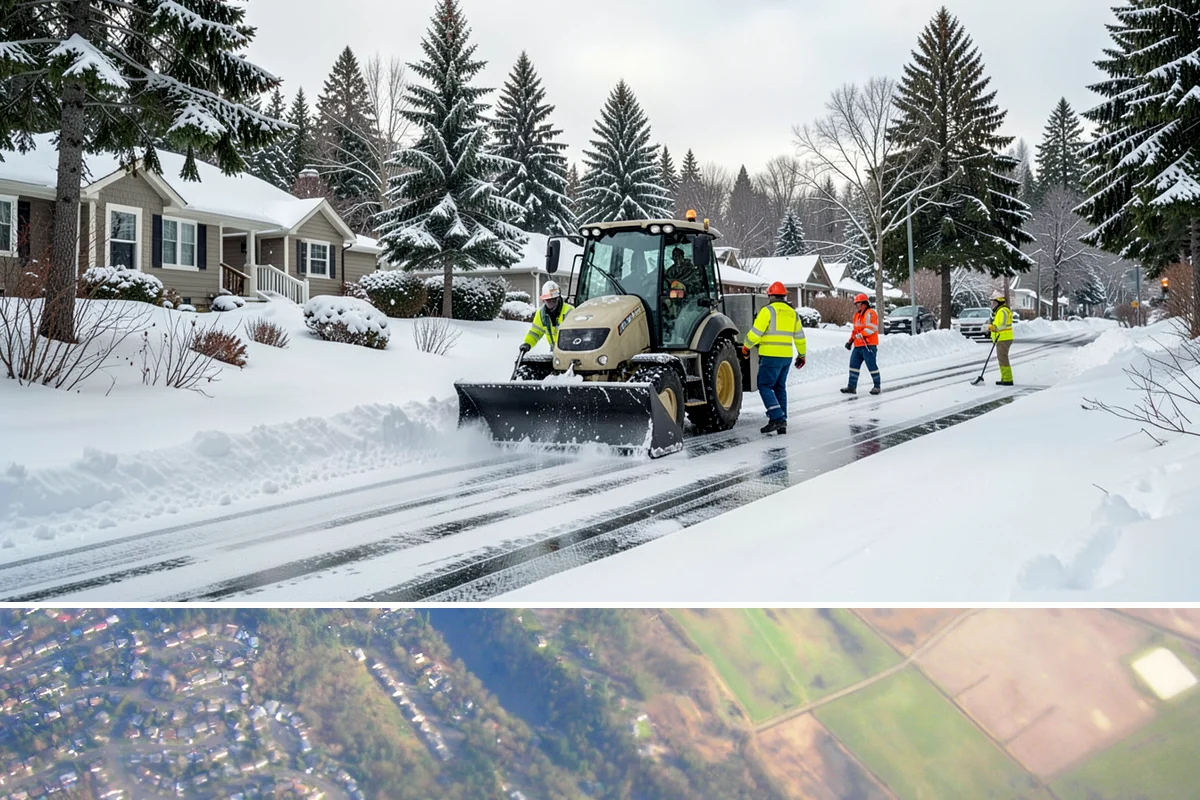 Commercial Sidewalk Clearing in Algona, King County, WA - Commercial sidewalks demand prompt clearing whenever December-to-February storms trigger local snow-removal ordinances.