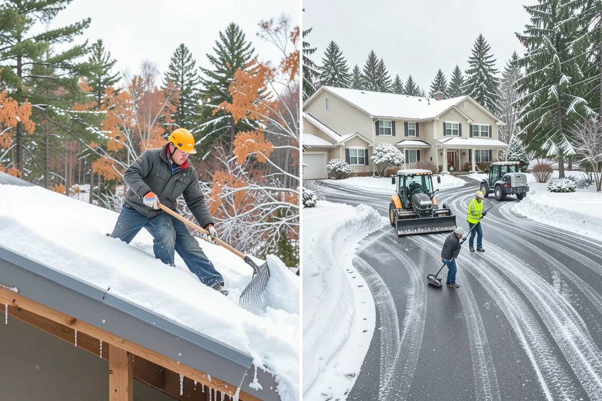 Commercial Sidewalk Clearing in Burlington, Skagit County, WA - Map the full sidewalk frontage and corner ramps