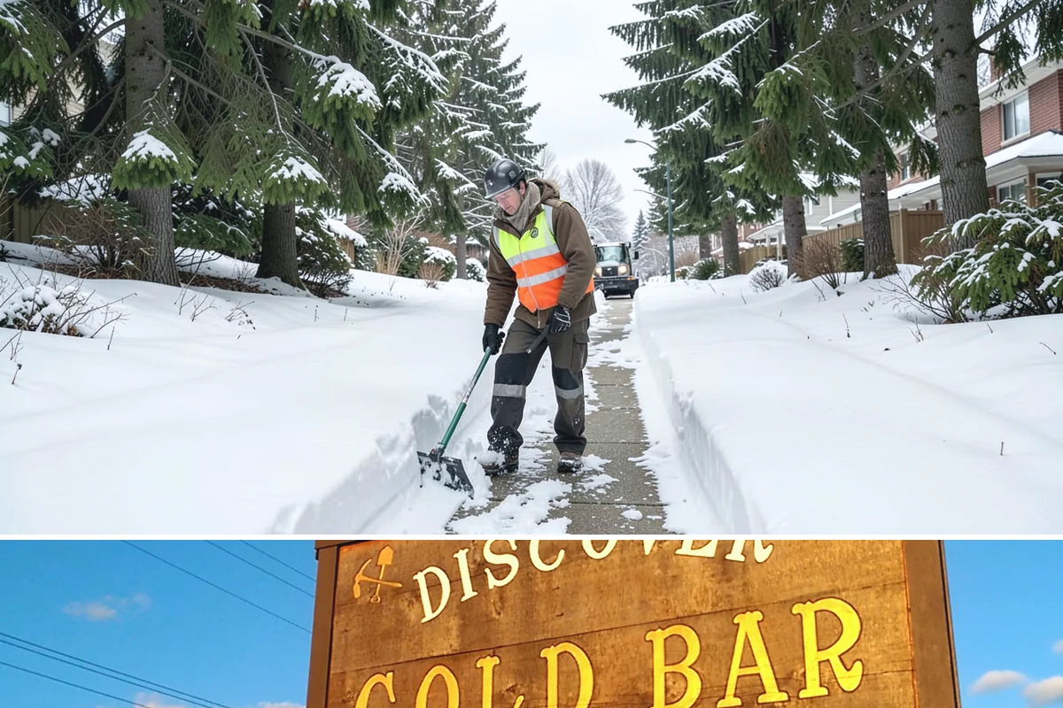 Commercial Sidewalk Clearing in Gold Bar, Snohomish County, WA - Commercial sidewalks demand prompt clearing whenever December-to-February storms trigger local snow-removal ordinances.