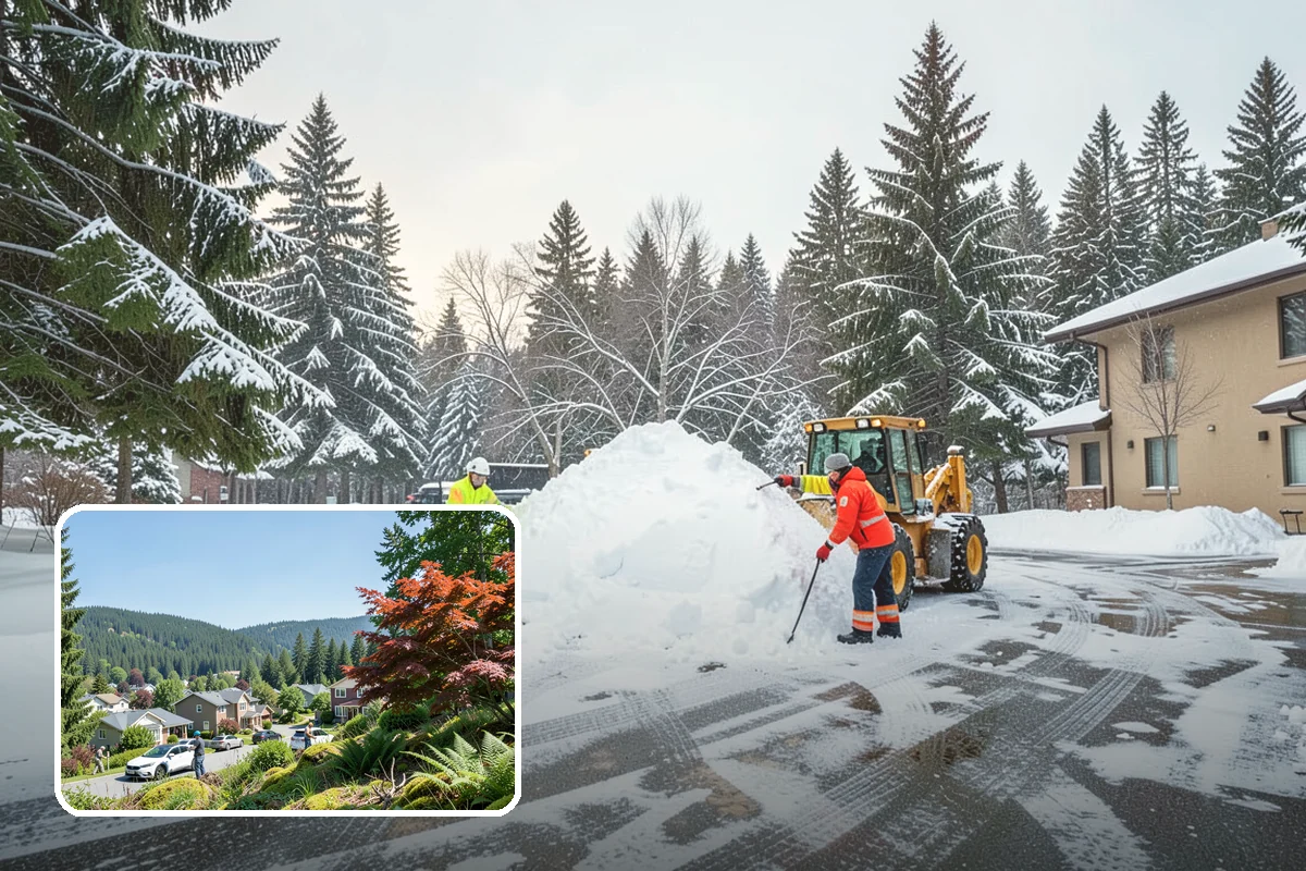 Commercial Sidewalk Clearing in Index, Snohomish County, WA - Code-compliant clearing of public frontage