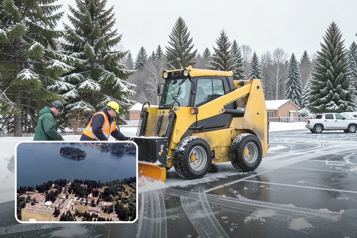 Commercial Sidewalk Clearing in Lakewood, Pierce County, WA - Code-compliant clearing of public frontage