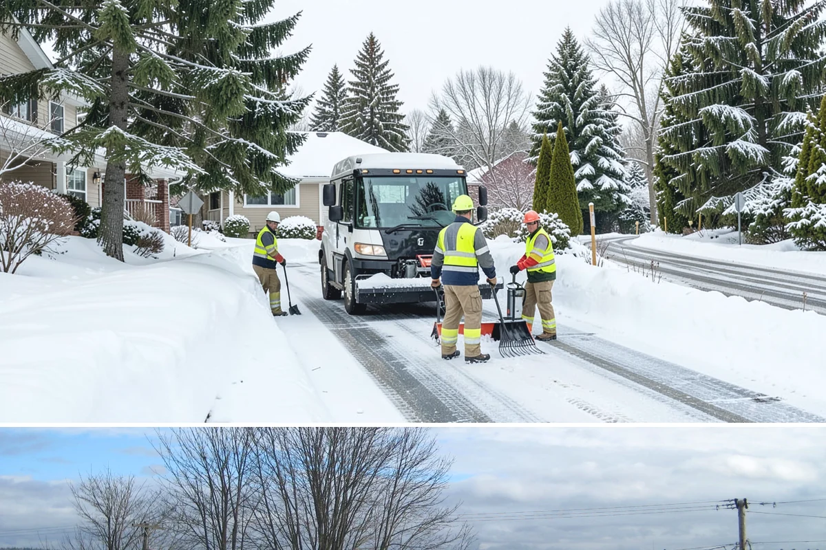 Commercial Sidewalk Clearing in Langley, Island County, WA - Commercial sidewalks demand prompt clearing whenever December-to-February storms trigger local snow-removal ordinances.