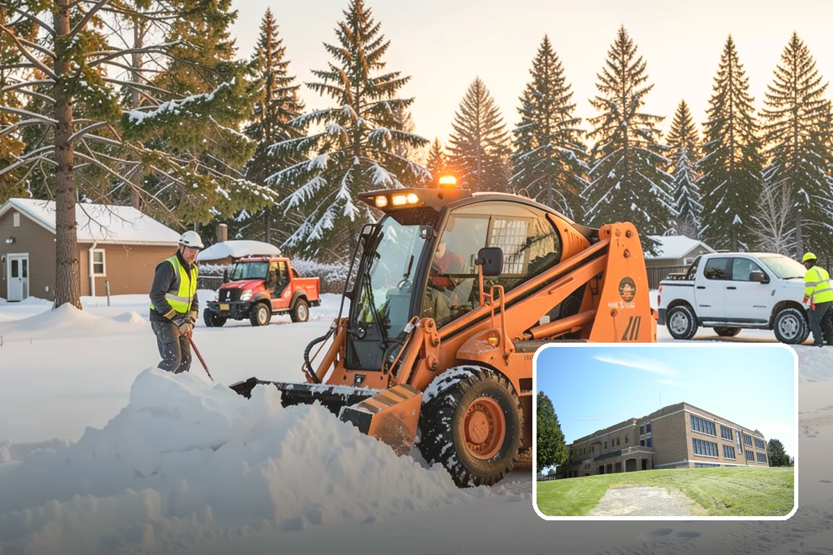 Commercial Sidewalk Clearing in Maple Valley, King County, WA - Code-compliant clearing of public frontage