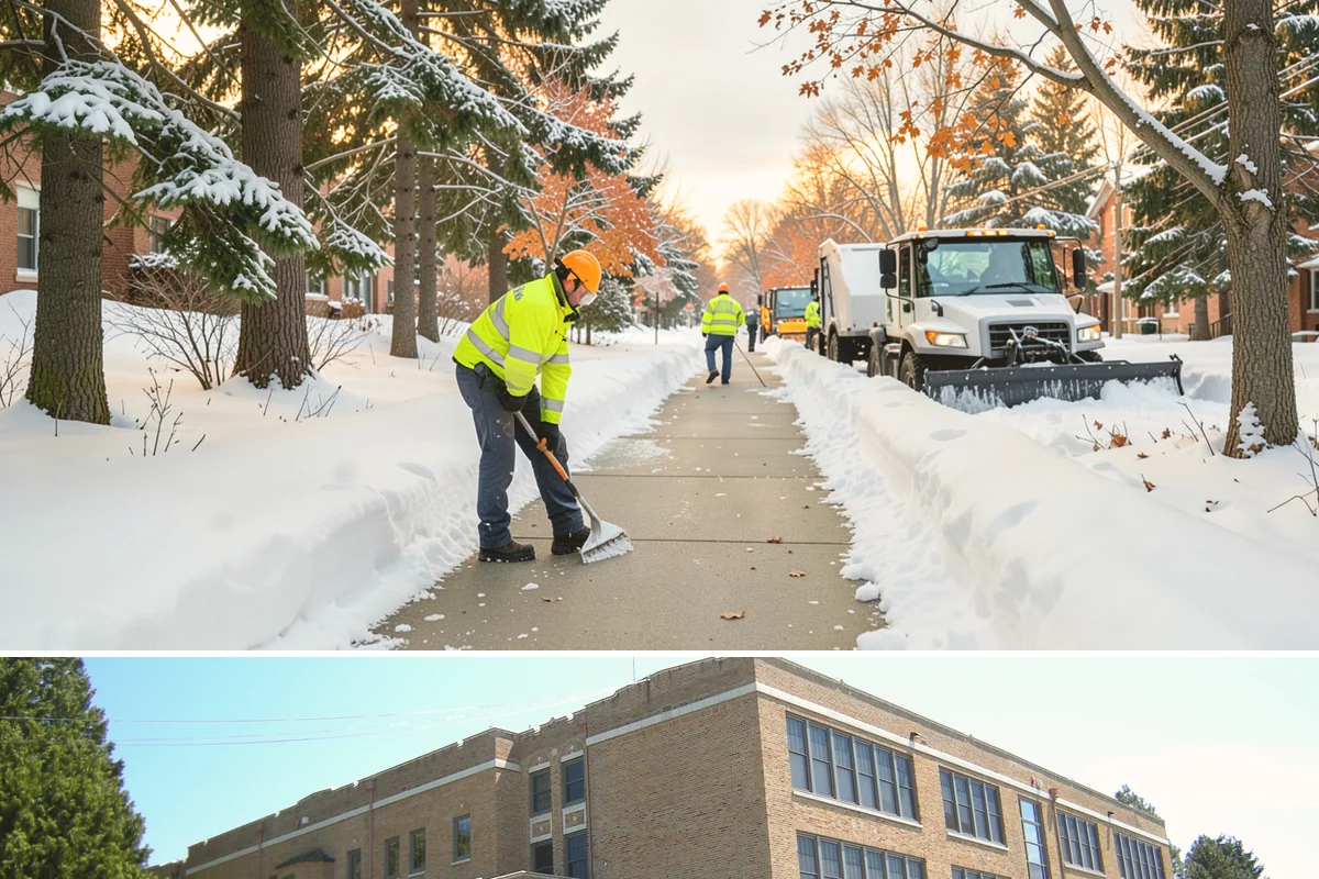Commercial Sidewalk Clearing in Maple Valley, King County, WA - Commercial sidewalks demand prompt clearing whenever December-to-February storms trigger local snow-removal ordinances.