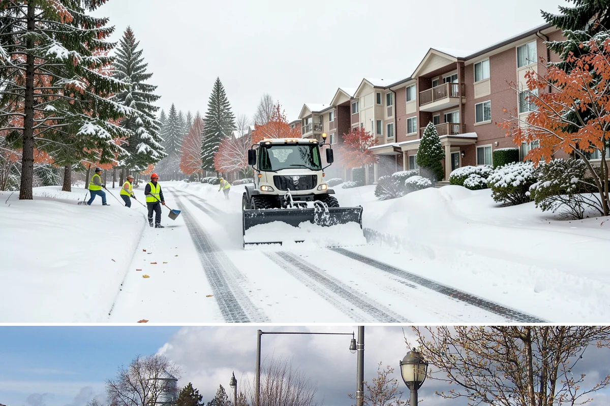 Commercial Sidewalk Clearing in Marysville, Snohomish County, WA - Commercial sidewalks demand prompt clearing whenever December-to-February storms trigger local snow-removal ordinances.