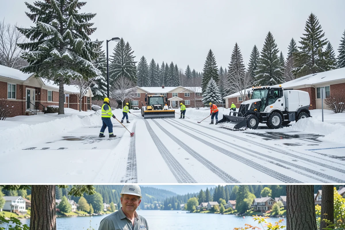 Commercial Sidewalk Clearing in Milton, King County, WA - Commercial sidewalks demand prompt clearing whenever December-to-February storms trigger local snow-removal ordinances.