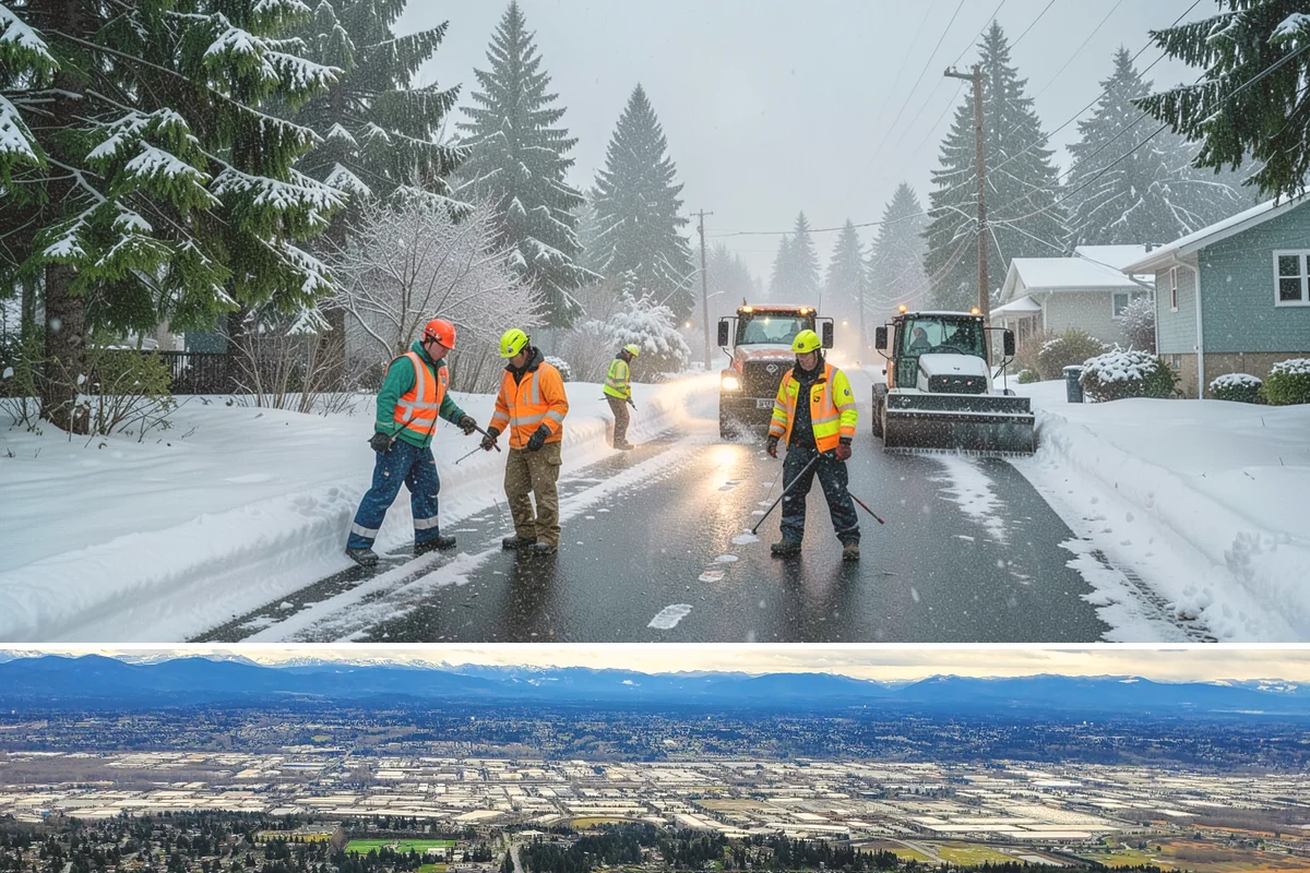 Commercial Sidewalk Clearing in SeaTac, King County, WA - Commercial sidewalks demand prompt clearing whenever December-to-February storms trigger local snow-removal ordinances.