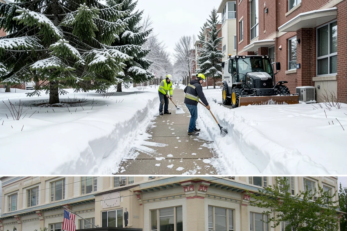 Commercial Snow Removal in Anacortes, Skagit County, WA - Western Washington's snow risk runs from late November through February, with the sharpest danger during Fraser outflow events...