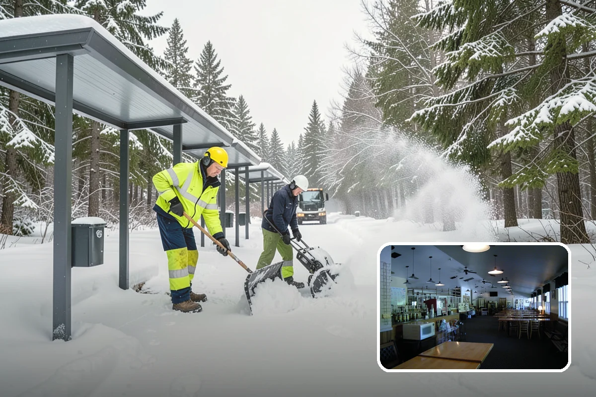 Commercial Snow Removal in Black Diamond, King County, WA - Priority plowing that keeps customers and staff arriving on schedule