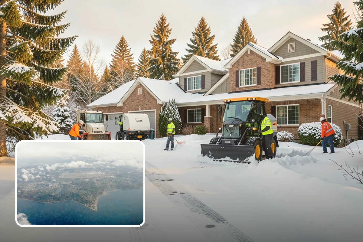 Commercial Snow Removal in Burien, King County, WA - Priority plowing that keeps customers and staff arriving on schedule