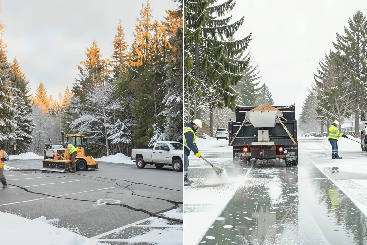 Commercial Snow Removal in Carnation, King County, WA - Walk the site and map priority zones, obstacles, and snow storage areas