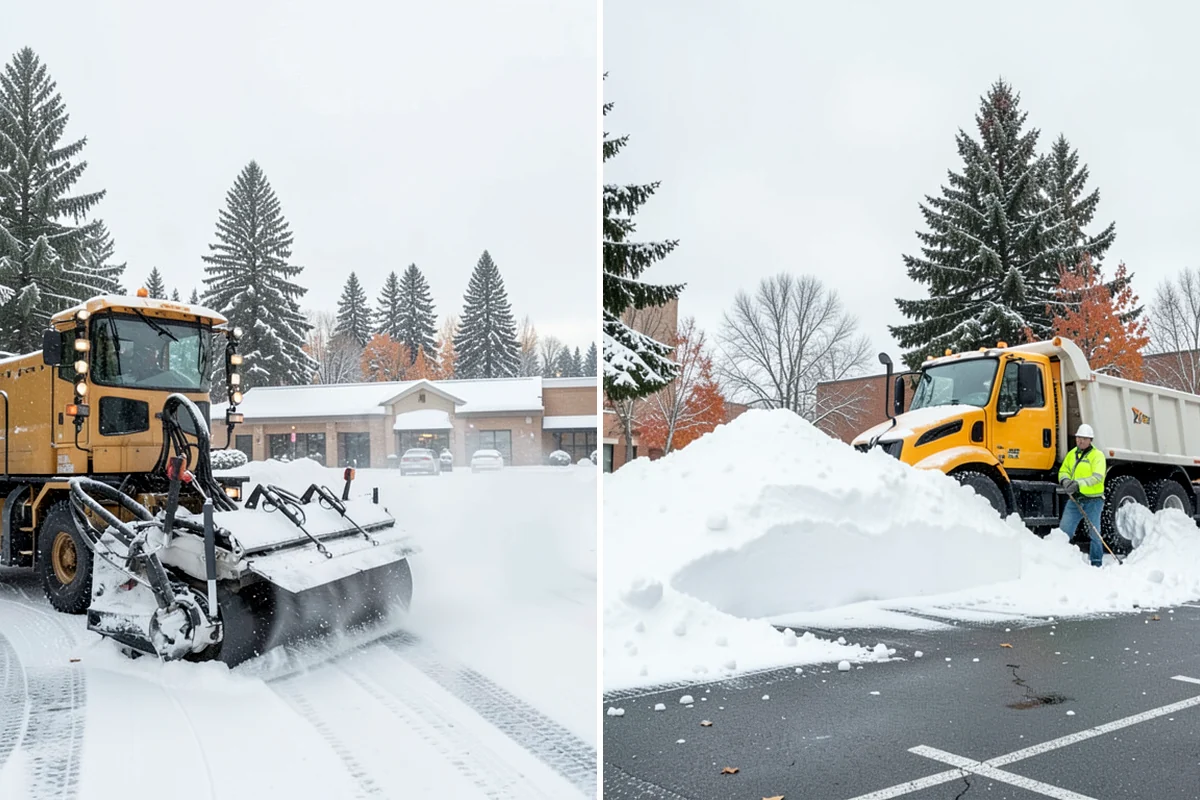 Commercial Snow Removal in Clyde Hill, King County, WA - Walk the site and map priority zones, obstacles, and snow storage areas