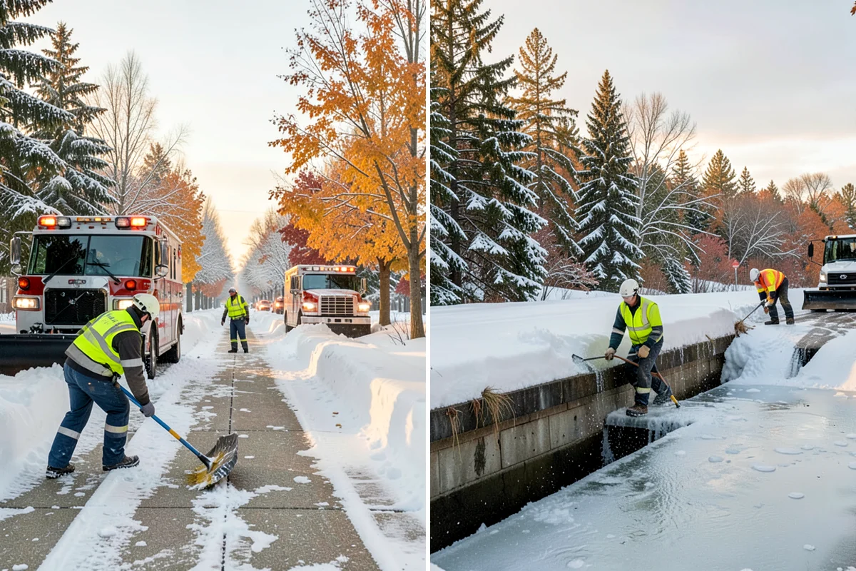 Commercial Snow Removal in Concrete, Skagit County, WA - Walk the site and map priority zones, obstacles, and snow storage areas