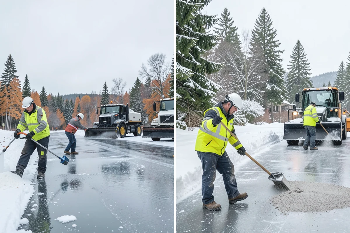 Commercial Snow Removal in Des Moines, King County, WA - Walk the site and map priority zones, obstacles, and snow storage areas