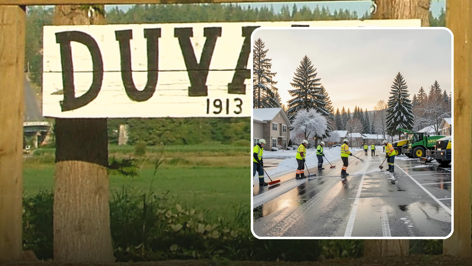 Commercial Snow Removal in Duvall, King County, WA - When a Puget Sound cold snap drops wet snow across your commercial property, our crews keep parking areas, walkways, and access...