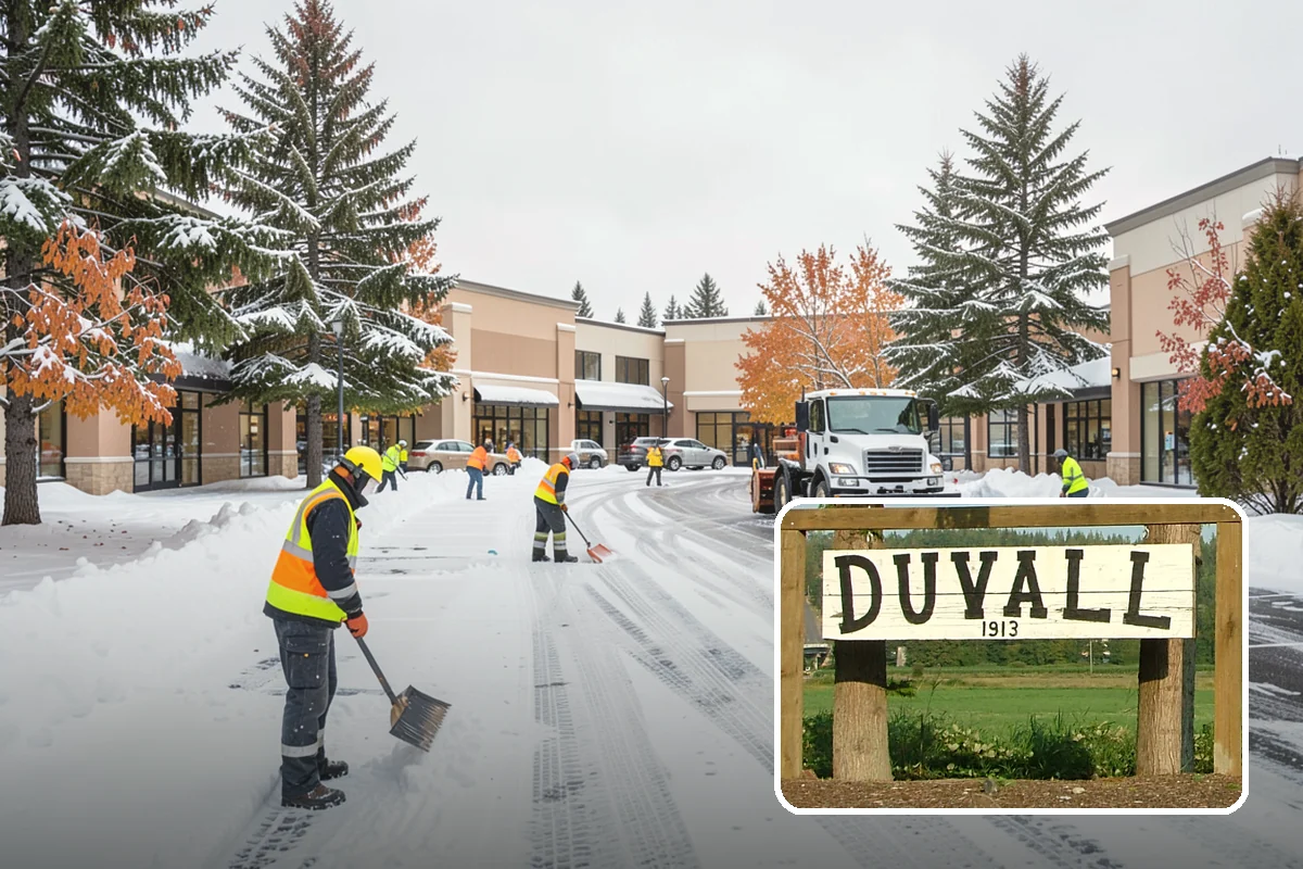 Commercial Snow Removal in Duvall, King County, WA - Priority plowing that keeps customers and staff arriving on schedule