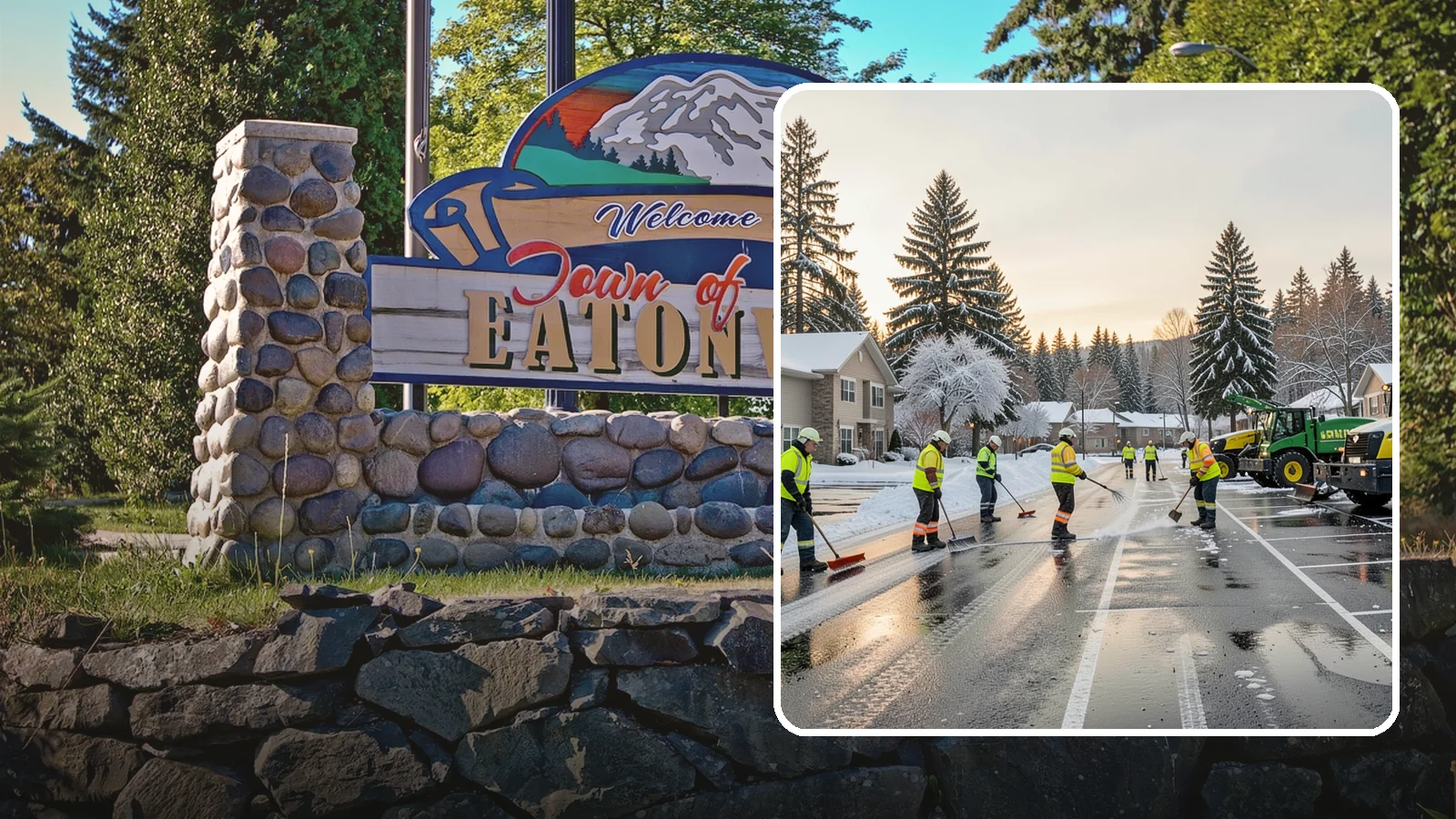 Commercial Snow Removal in Eatonville, Pierce County, WA - When a Puget Sound cold snap drops wet snow across your commercial property, our crews keep parking areas, walkways, and access...