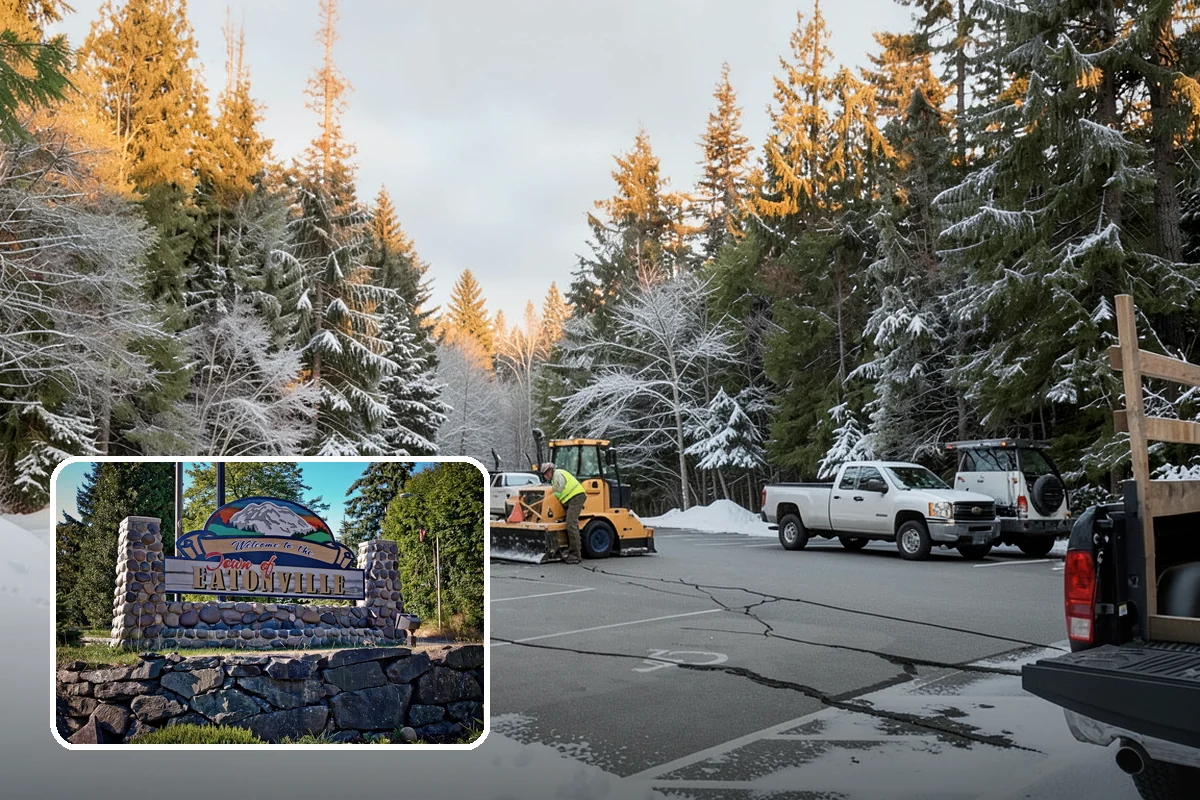 Commercial Snow Removal in Eatonville, Pierce County, WA - Priority plowing that keeps customers and staff arriving on schedule