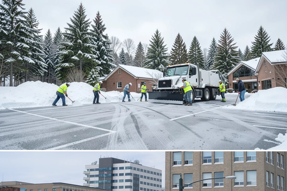 Commercial Snow Removal in Everett, Snohomish County, WA - Western Washington's snow risk runs from late November through February, with the sharpest danger during Fraser outflow events...