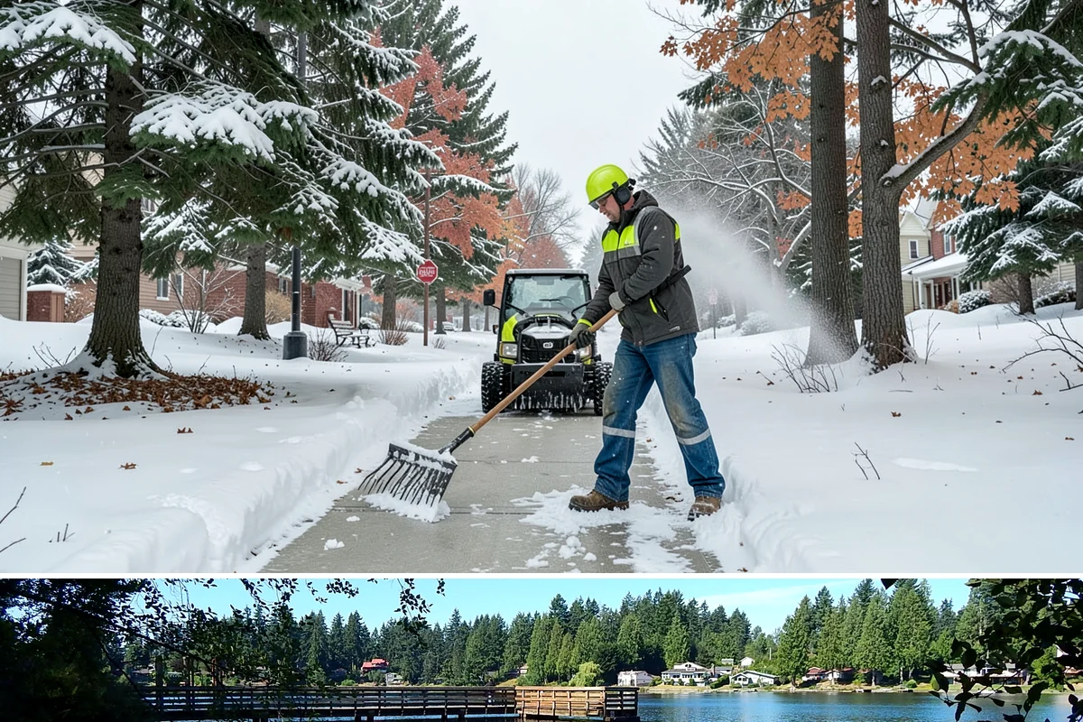 Commercial Snow Removal in Federal Way, King County, WA - Western Washington's snow risk runs from late November through February, with the sharpest danger during Fraser outflow events...