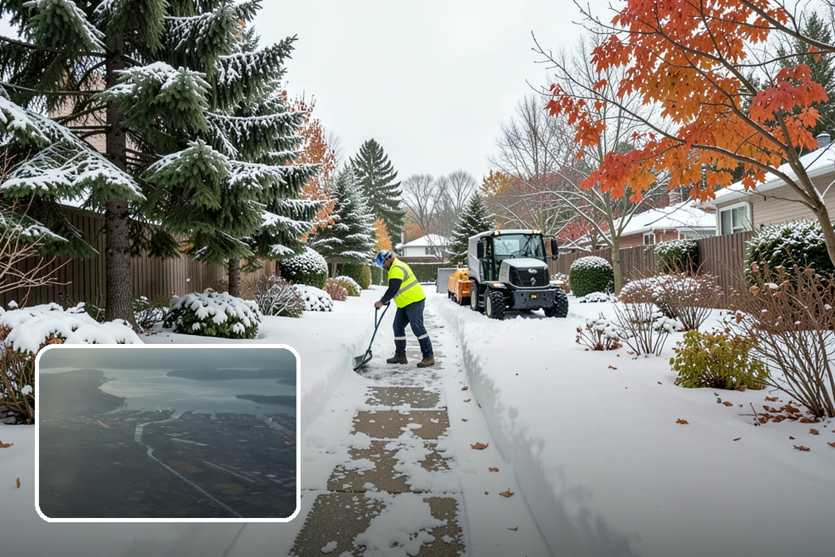 Commercial Snow Removal in Fife, Pierce County, WA - Priority plowing that keeps customers and staff arriving on schedule