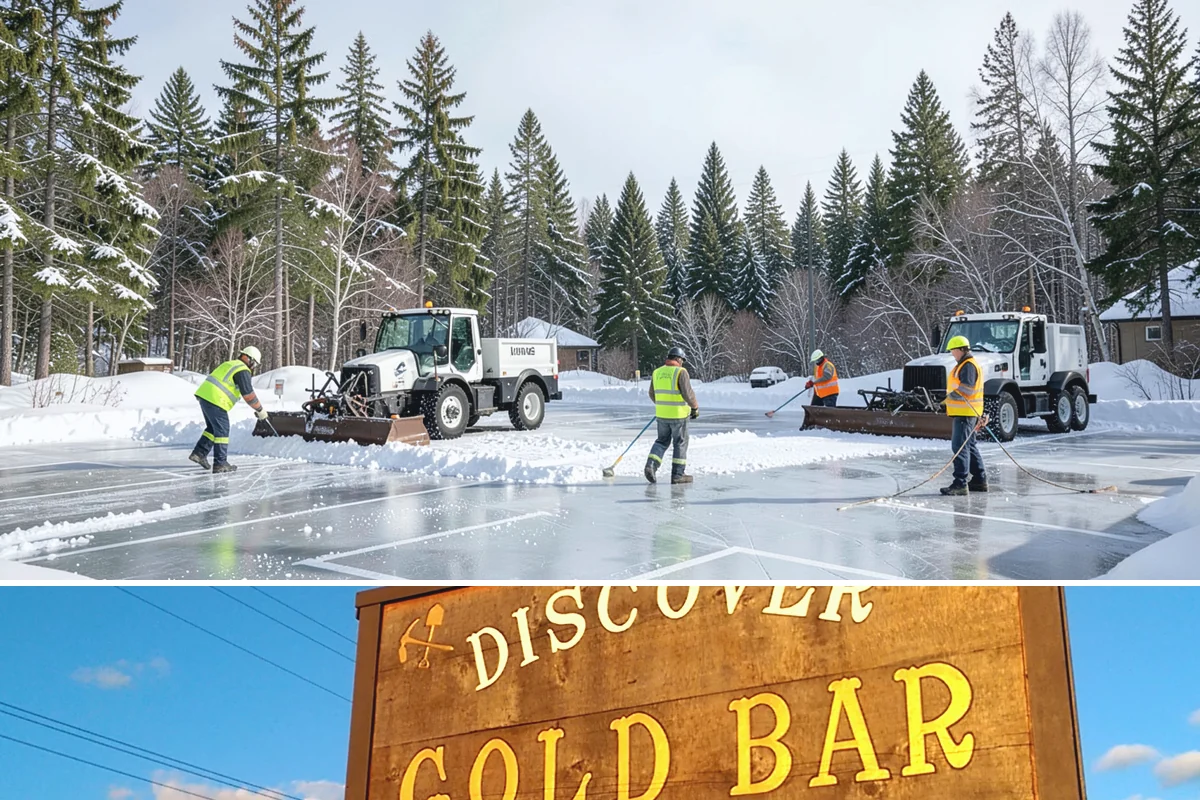 Commercial Snow Removal in Gold Bar, Snohomish County, WA - Western Washington's snow risk runs from late November through February, with the sharpest danger during Fraser outflow events...