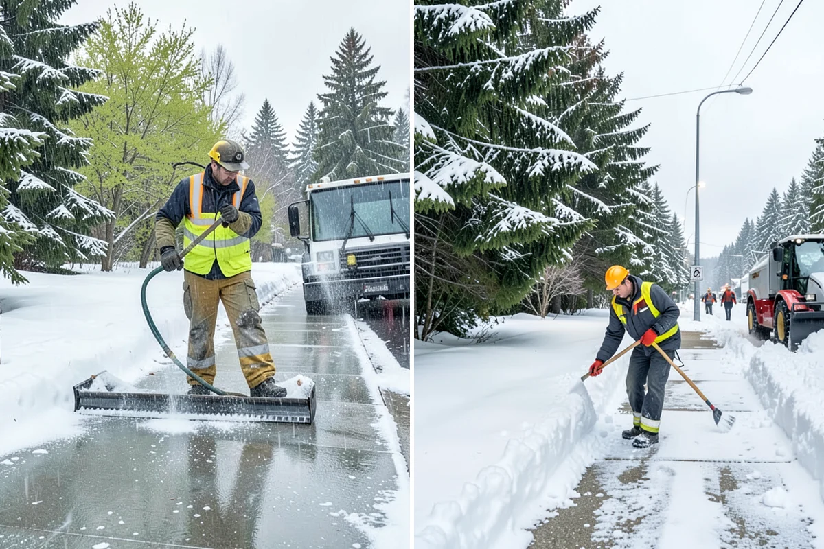 Commercial Snow Removal in Hunts Point, King County, WA - Walk the site and map priority zones, obstacles, and snow storage areas